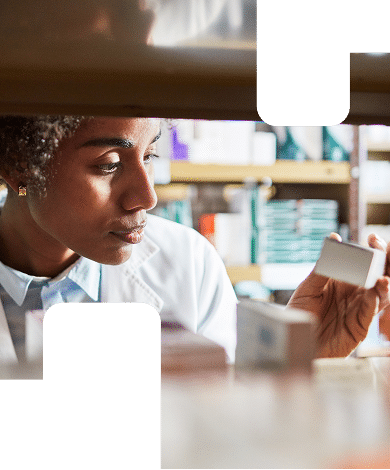 Pharmacy care <div class="line-break"></div> elevated for your mission. That's the NuWay.